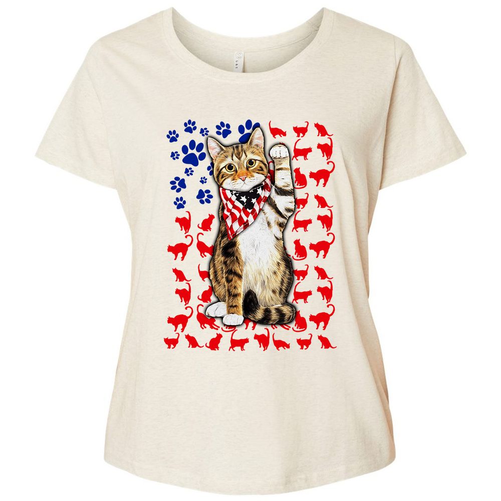 Ladies Curvy Jersey - CXTP1BED - Natural Heather - 8