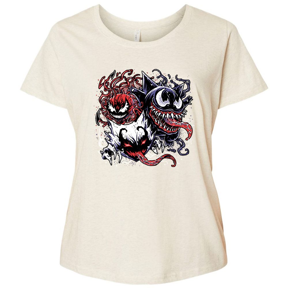 Ladies Curvy Jersey - R6PHEY3E - Natural Heather - 8