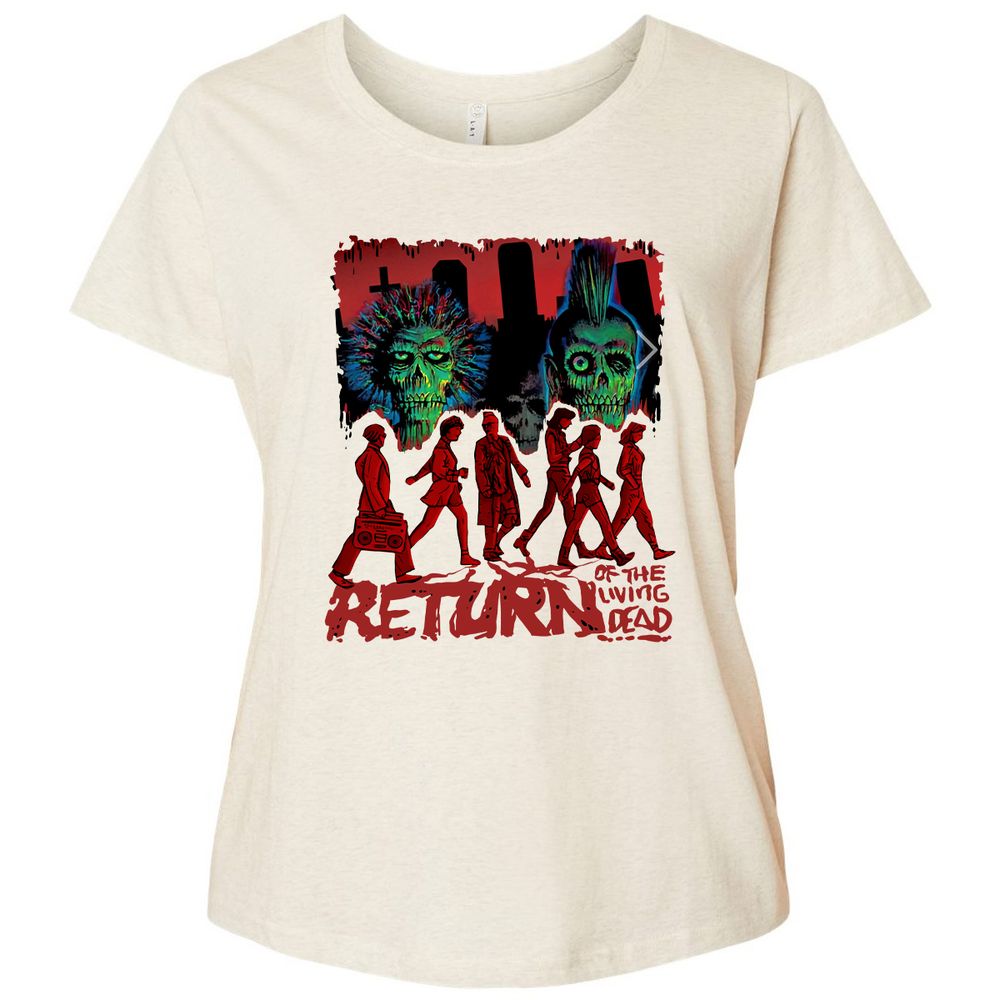 Ladies Curvy Jersey - XCPBQXN3 - Natural Heather - 8