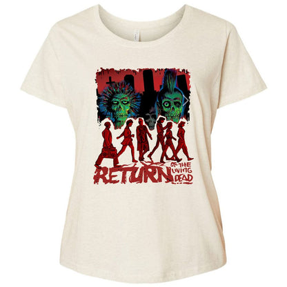 Ladies Curvy Jersey - XCPBQXN3 - Natural Heather - 8