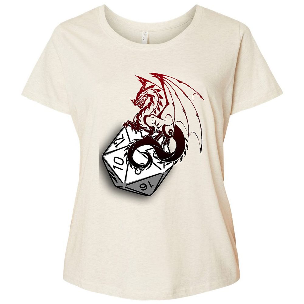 Ladies Curvy Jersey - 9HJ264P5 - Natural Heather - 8