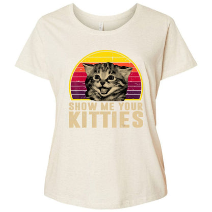 Ladies Curvy Jersey - L2AZ7P1E - Natural Heather - 8