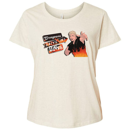 Ladies Curvy Jersey - 6SL4F4R6 - Natural Heather - 8