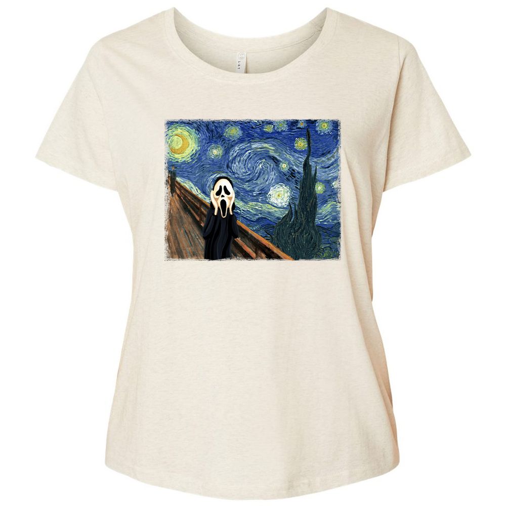 Ladies Curvy Jersey - MYCACDQF - Natural Heather - 8