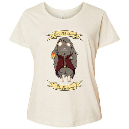 Ladies Curvy Jersey - B3FULKR2 - Natural Heather - 8