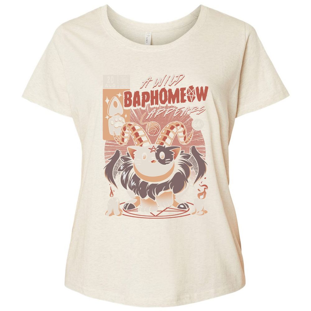 Ladies Curvy Jersey - W3V5A8FD - Natural Heather - 8