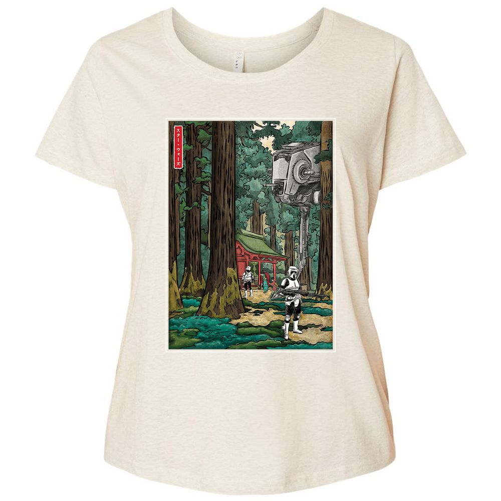 Ladies Curvy Jersey - QKDJFY2W - Natural Heather - 8