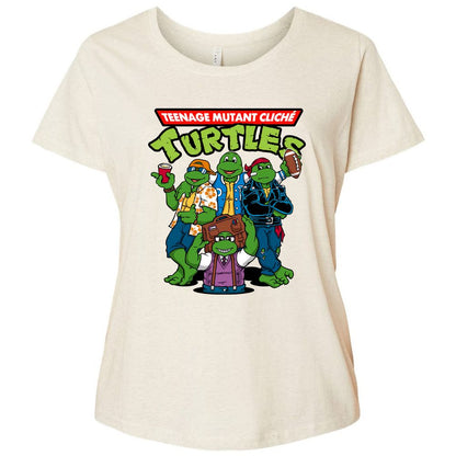 Ladies Curvy Jersey - K6666KVZ - Natural Heather - 8