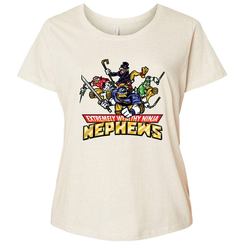 Ladies Curvy Jersey - DMC58BPA - Natural Heather - 8