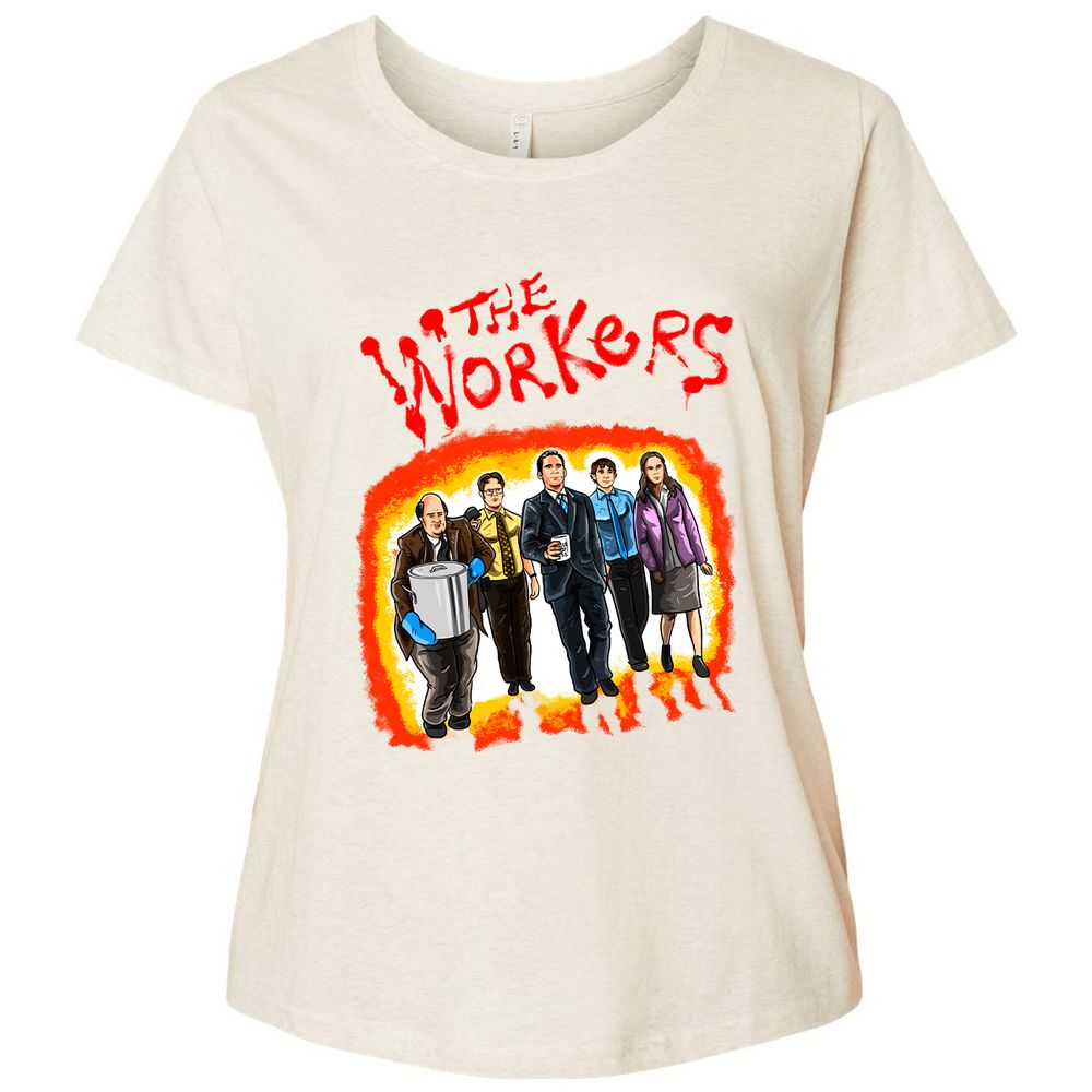 Ladies Curvy Jersey - W25GWK6R - Natural Heather - 8