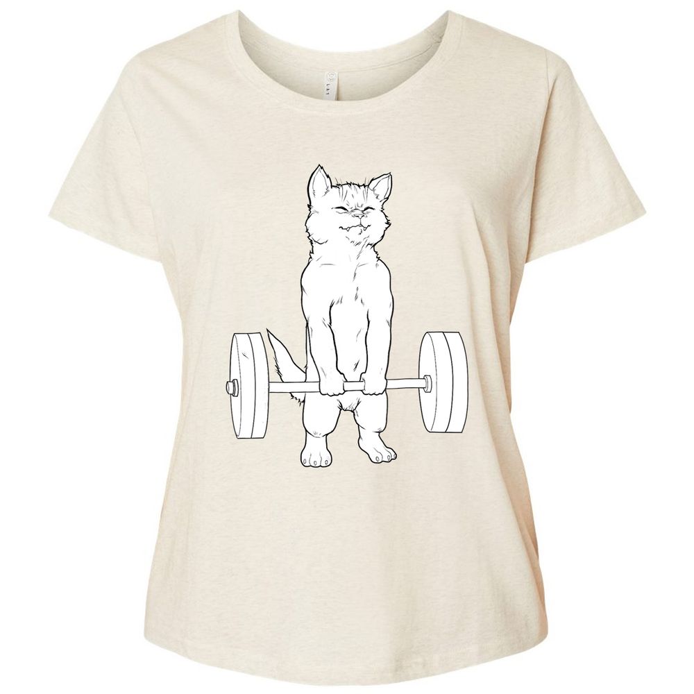 Ladies Curvy Jersey - HT5NHHTH - Natural Heather - 8