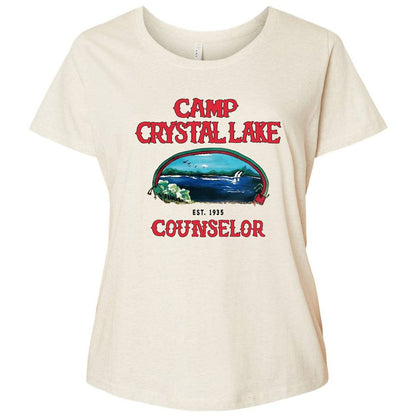 Ladies Curvy Jersey - B5JW2F1K - Natural Heather - 8