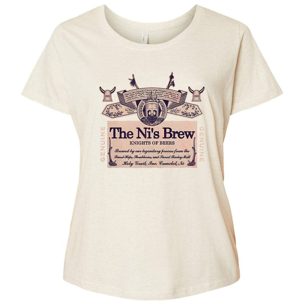 Ladies Curvy Jersey - B4LUTUXN - Natural Heather - 8