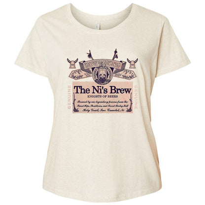 Ladies Curvy Jersey - B4LUTUXN - Natural Heather - 8