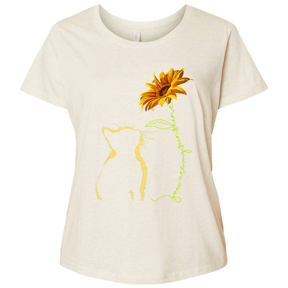 Ladies Curvy Jersey - AGZPDE46 - Natural Heather - 8