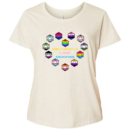 Ladies Curvy Jersey - 71YZVSRX - Natural Heather - 8