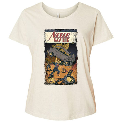 Ladies Curvy Jersey - 78BJQ1LM - Natural Heather - 8