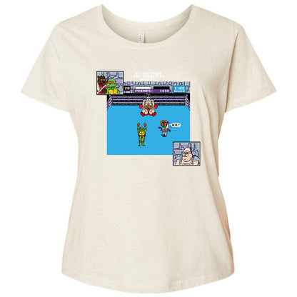 Ladies Curvy Jersey - 2AN57TXG - Natural Heather - 8