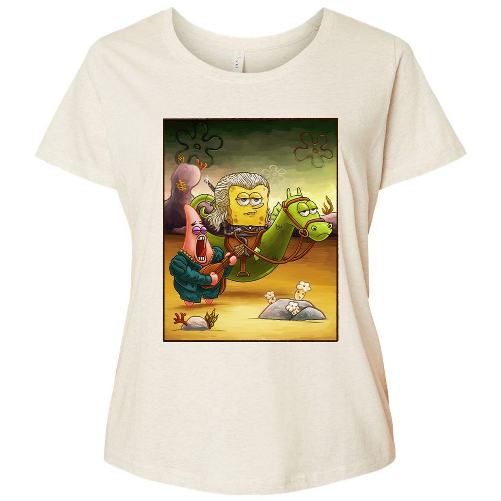 Ladies Curvy Jersey - N1832XWP - Natural Heather - 8