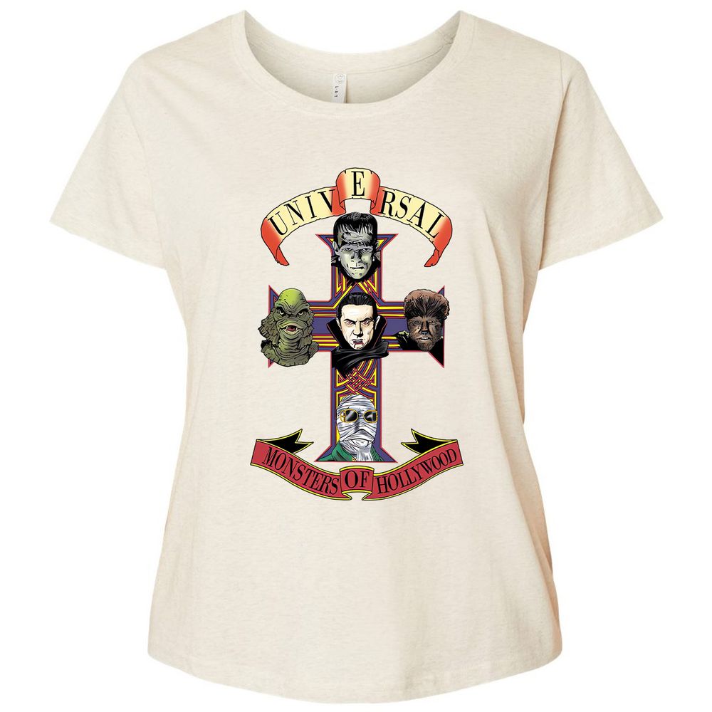 Ladies Curvy Jersey - ALCTSRZC - Natural Heather - 8