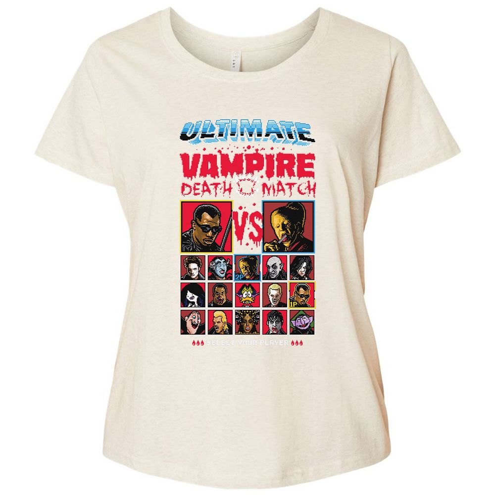 Ladies Curvy Jersey - K1FLLAD8 - Natural Heather - 8