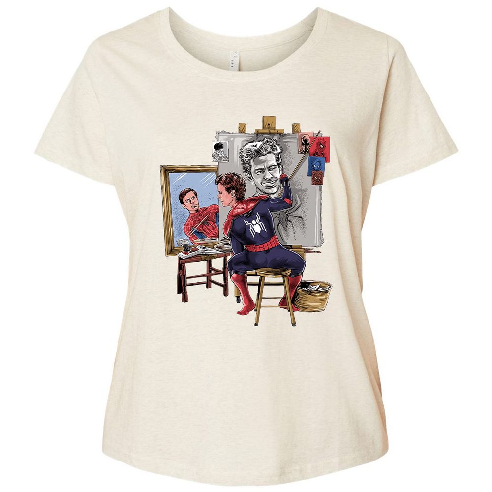 Ladies Curvy Jersey - 5Z6HKYEN - Natural Heather - 8