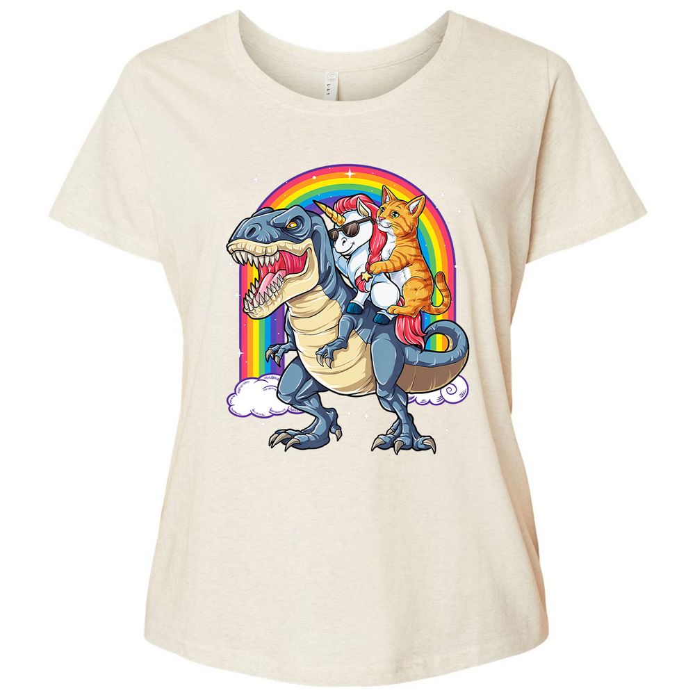 Ladies Curvy Jersey - H5BKFFFJ - Natural Heather - 8