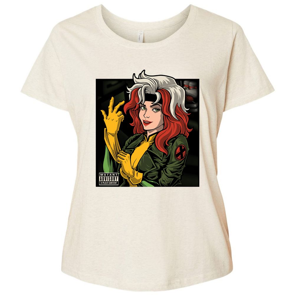 Ladies Curvy Jersey - YL1GM6WL - Natural Heather - 8