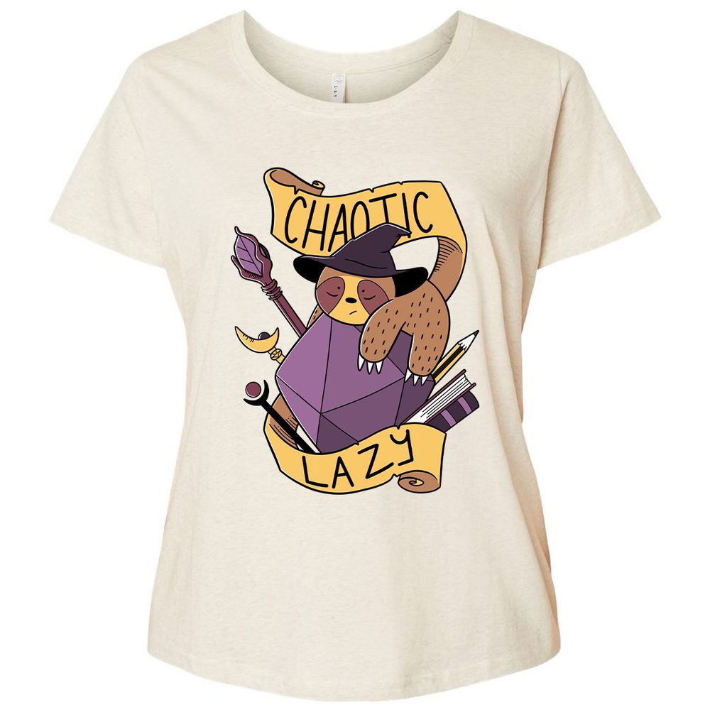 Ladies Curvy Jersey - LQDZCJ7W - Natural Heather - 8