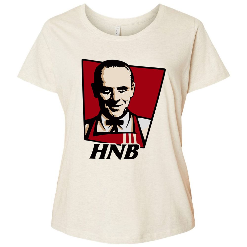 Ladies Curvy Jersey - NXHZMBC9 - Natural Heather - 8