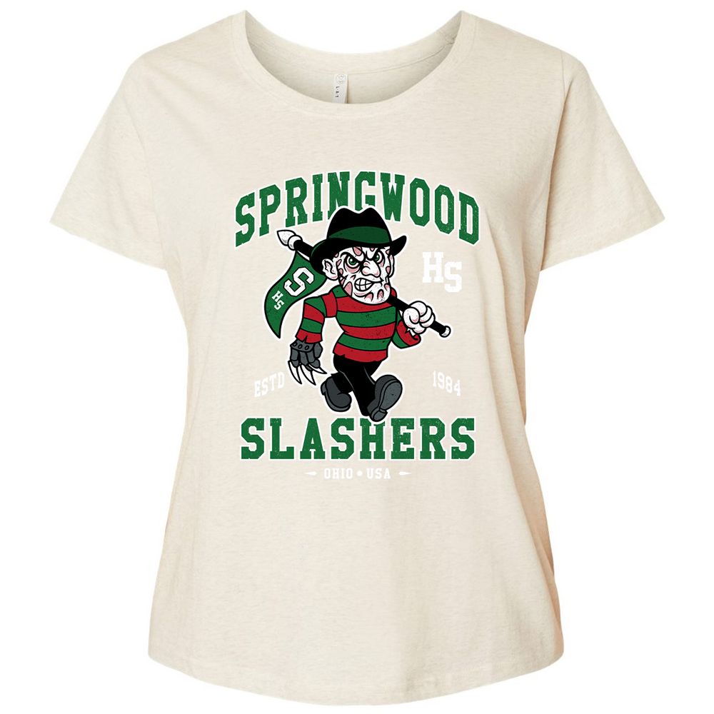 Ladies Curvy Jersey - YJLFLGX2 - Natural Heather - 8