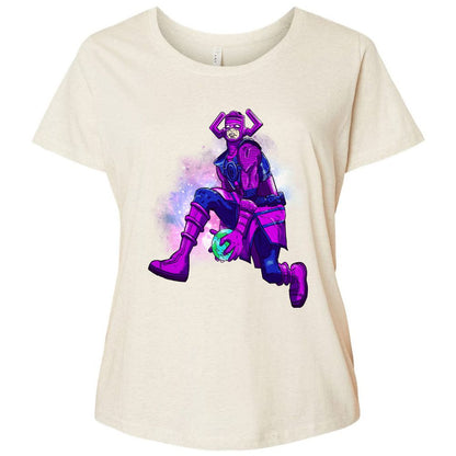 Ladies Curvy Jersey - XT5GTLU5 - Natural Heather - 8