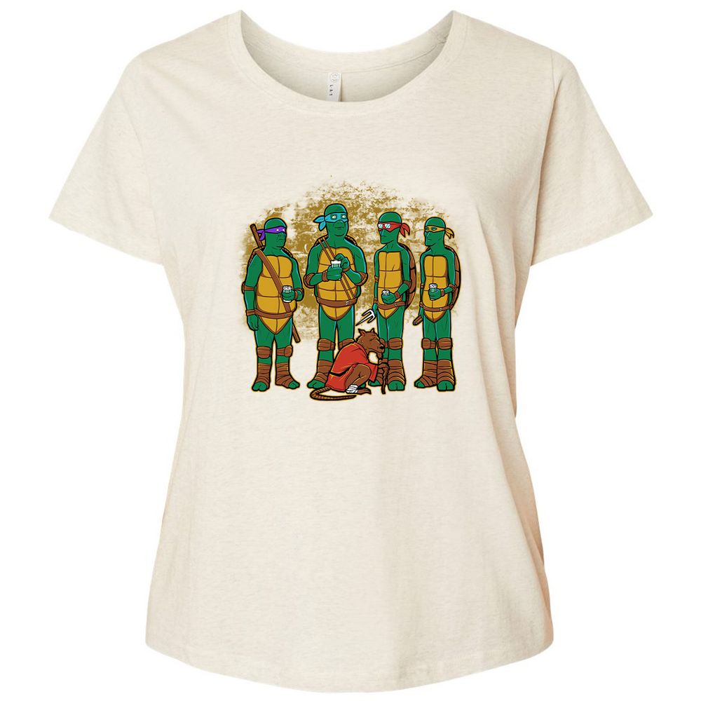 Ladies Curvy Jersey - KE2C5XBS - Natural Heather - 8