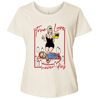 Ladies Curvy Jersey - 6KS2R2BH - Natural Heather - 8