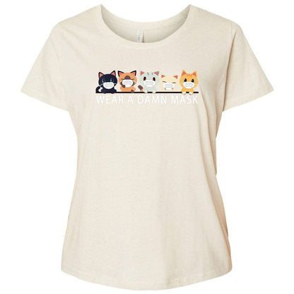 Ladies Curvy Jersey - 83ULQL8Z - Natural Heather - 8