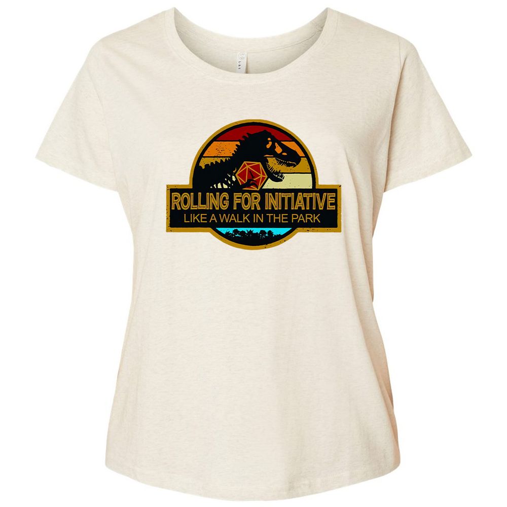 Ladies Curvy Jersey - 6WH1RFHP - Natural Heather - 8