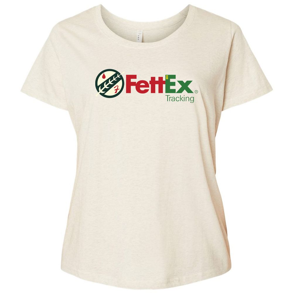 Ladies Curvy Jersey - GX97Q3A8 - Natural Heather - 8