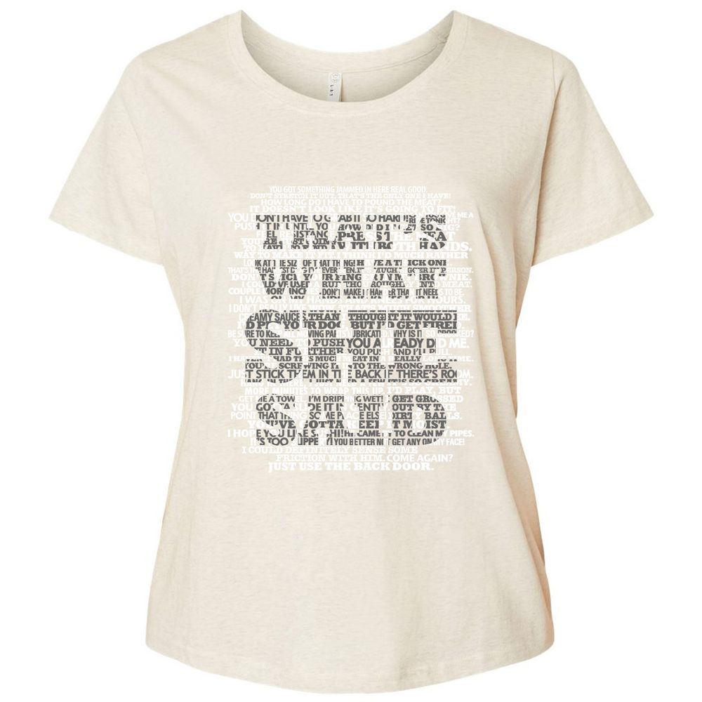 Ladies Curvy Jersey - B5V21XDV - Natural Heather - 8