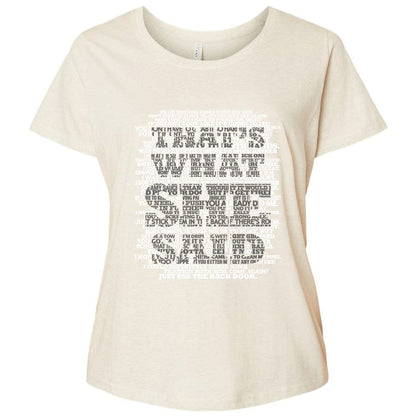 Ladies Curvy Jersey - B5V21XDV - Natural Heather - 8