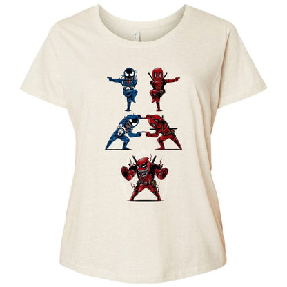 Ladies Curvy Jersey - N7AZE5YT - Natural Heather - 8