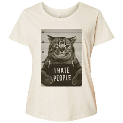 Ladies Curvy Jersey - X7J5MV35 - Natural Heather - 8