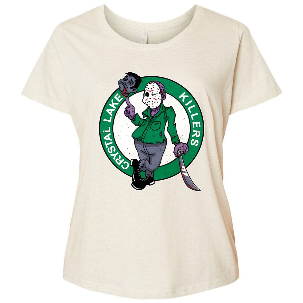 Ladies Curvy Jersey - Y6MK3JCQ - Natural Heather - 8