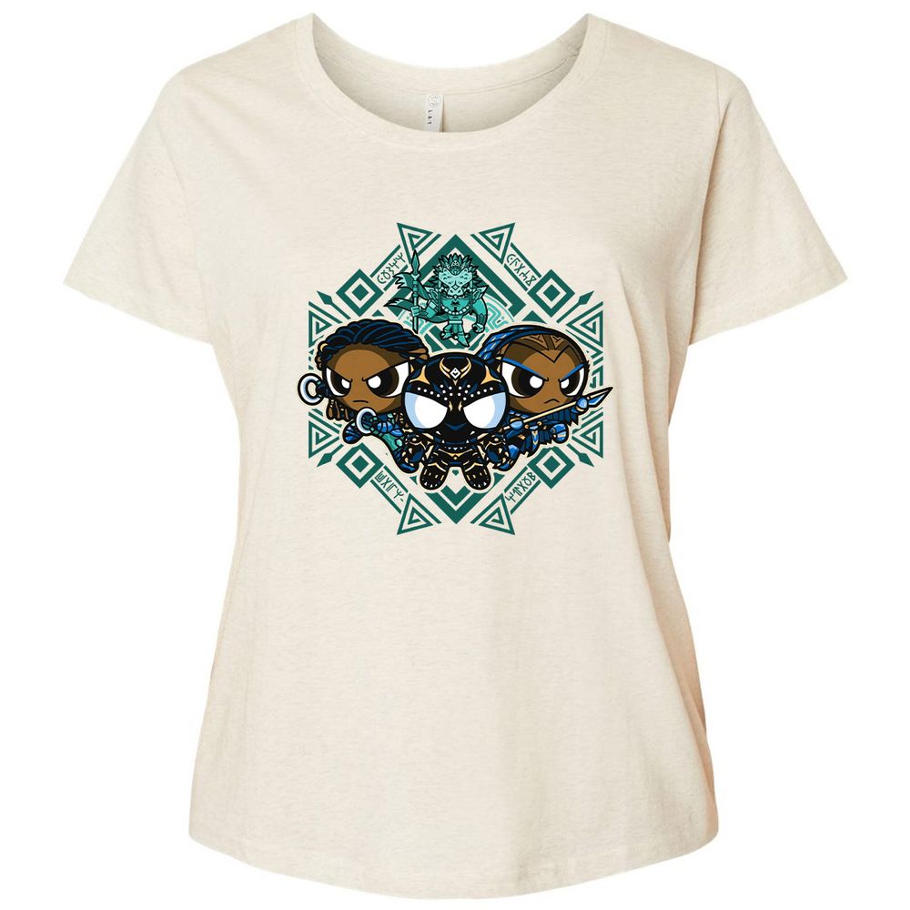 Ladies Curvy Jersey - B77QVFA7 - Natural Heather - 8