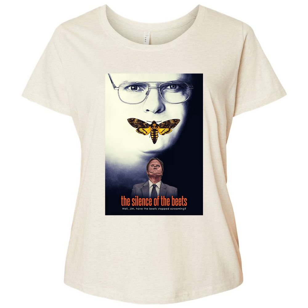 Ladies Curvy Jersey - UFLVC9DN - Natural Heather - 8