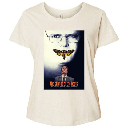 Ladies Curvy Jersey - UFLVC9DN - Natural Heather - 8