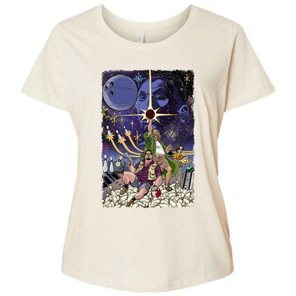 Ladies Curvy Jersey - UAKHEGNM - Natural Heather - 8