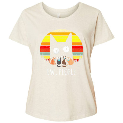 Ladies Curvy Jersey - C78JNPMF - Natural Heather - 8