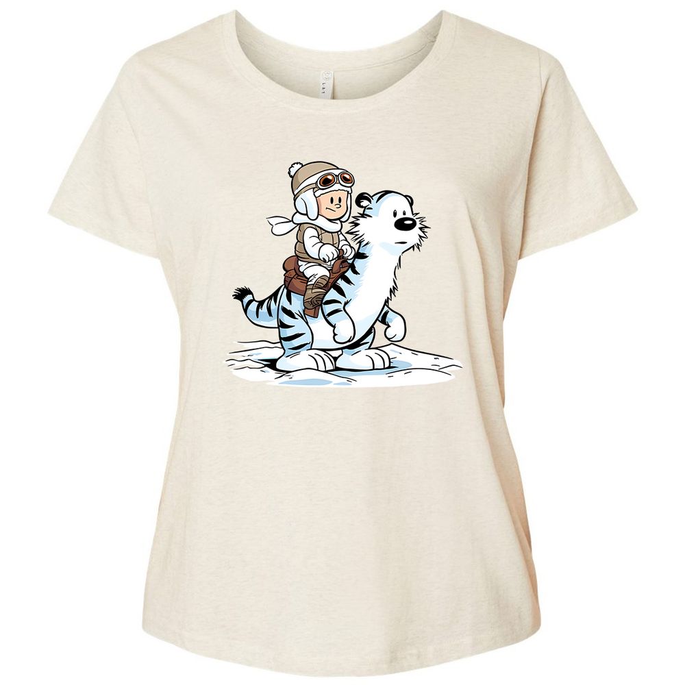 Ladies Curvy Jersey - LWYL9PGF - Natural Heather - 8