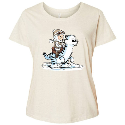 Ladies Curvy Jersey - LWYL9PGF - Natural Heather - 8