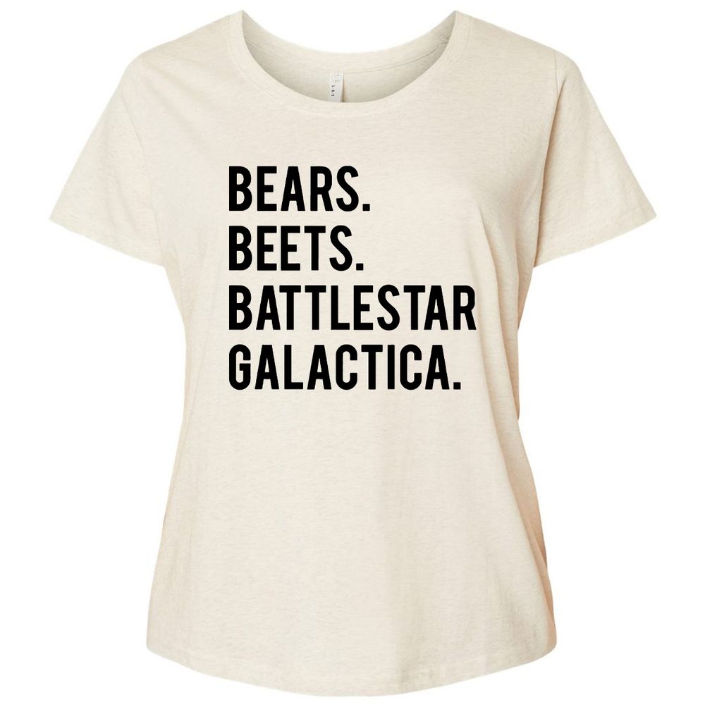 Ladies Curvy Jersey - R4MPGWFS - Natural Heather - 8